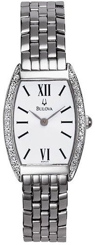 Bulova 96R05 Diamond Bezel Ladies