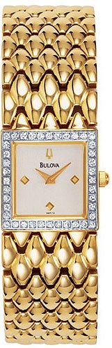 Bulova 98R72 Diamond Bezel Ladies