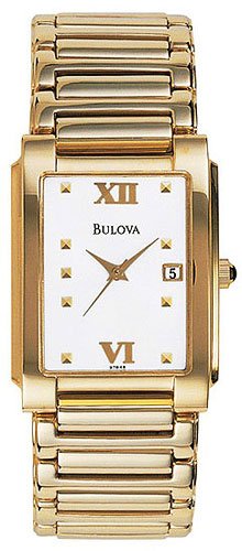 Bulova 97B48 Gold Tone Men's