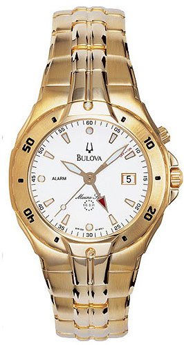 Bulova 97B50 Marine Star Gold Tone Men's