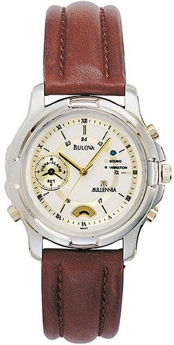 Bulova 98A49 Vibra Strap Watch Men's