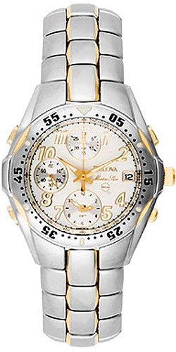 Bulova 98G82 Chronograph Alarm Stainless Steel Men's