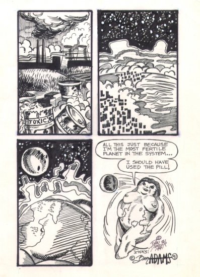 Ben Adams and Dan W. Taylor art from Feature Funnies