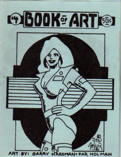 Book of Art no.4 newave comix 1980