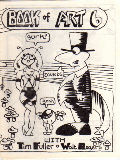 Book of Art no. 6 newave comix 1980