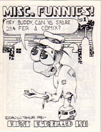Misc. Funnies no. 1 newave comix 1981