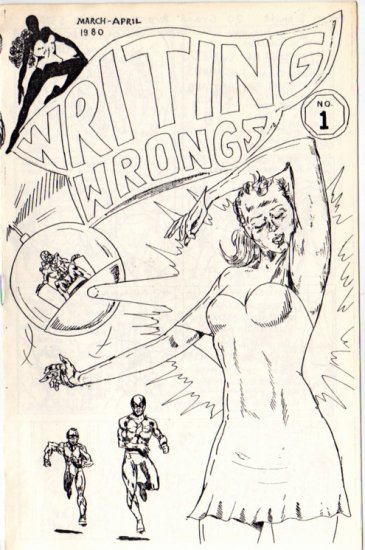Writing Wrongs no. 1 newave comix 1980