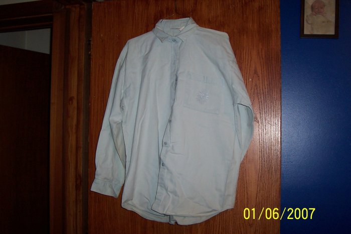 Blue Jean Shirt SZ M