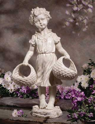 COUNTRY GIRL WITH BASKETS