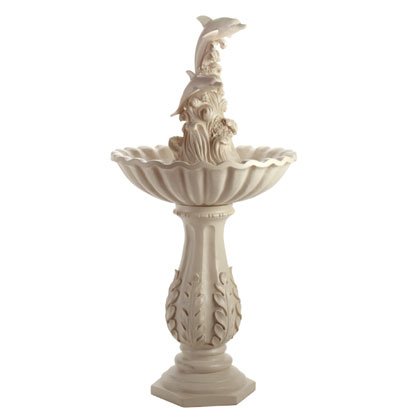 FIBERGLASS DOLPHINS FOUNTAIN