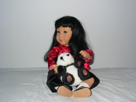 Milee 22 inch Vinyl Apple valley Doll