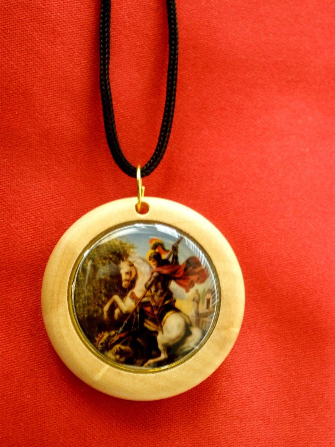 Icon Olive wood Necklace