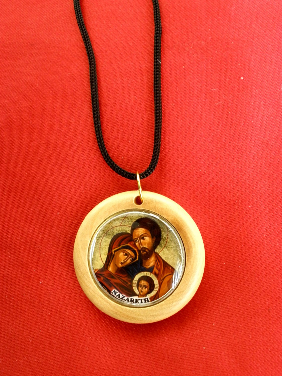 Icon Olive wood Necklace