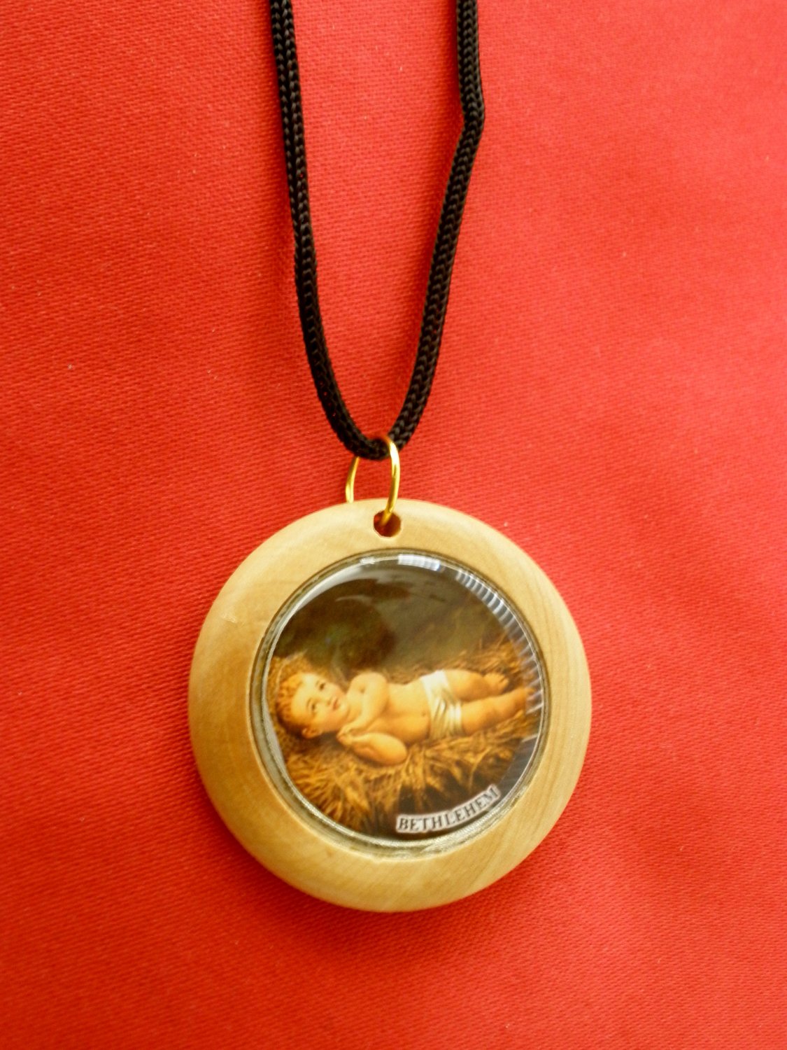 Icon Olive wood Necklace