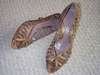 Kenneth Cole Bronze Leather Heels Size 9M