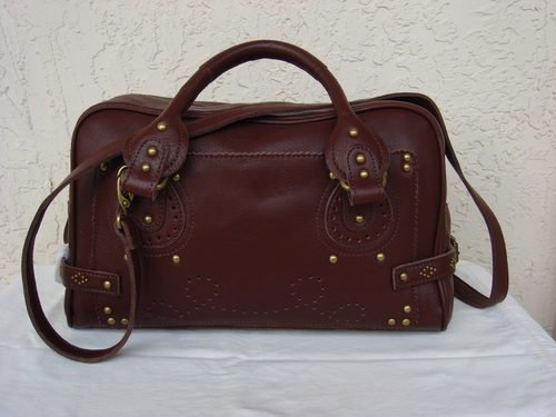 BCBG Max Azria Montana Mocha Satchel