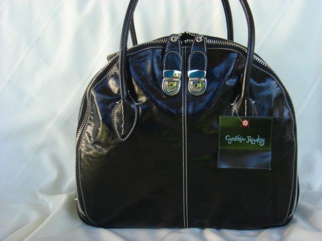 Cynthia Rowley Black Leather Ginny Ahene