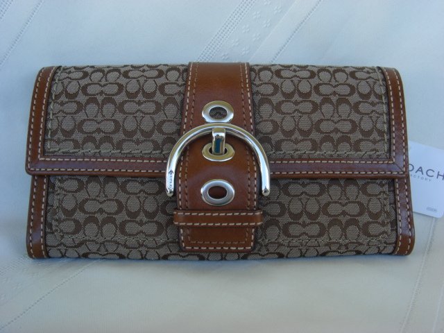Coach Mini Signature Slim Envelope Wallet F41516