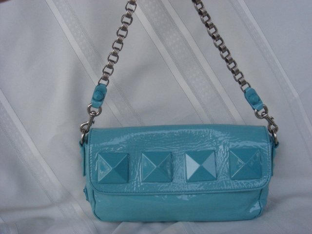 Marc Jacobs Blue Patent Leather Fergie Rocker $1,095++