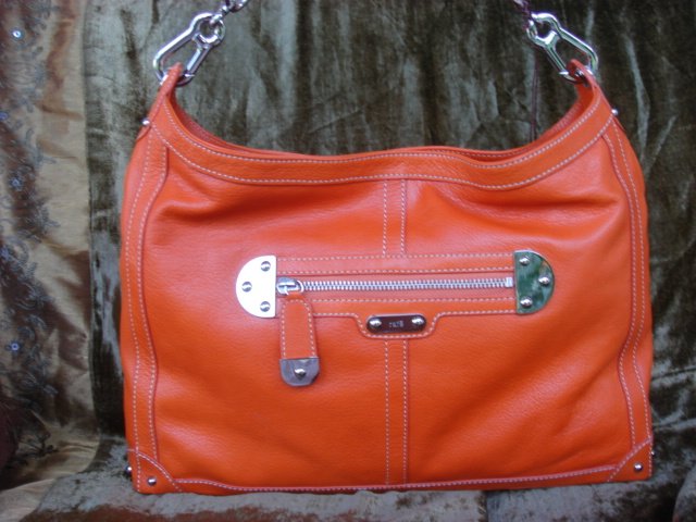 Rafe Blake Orange Leather $700++