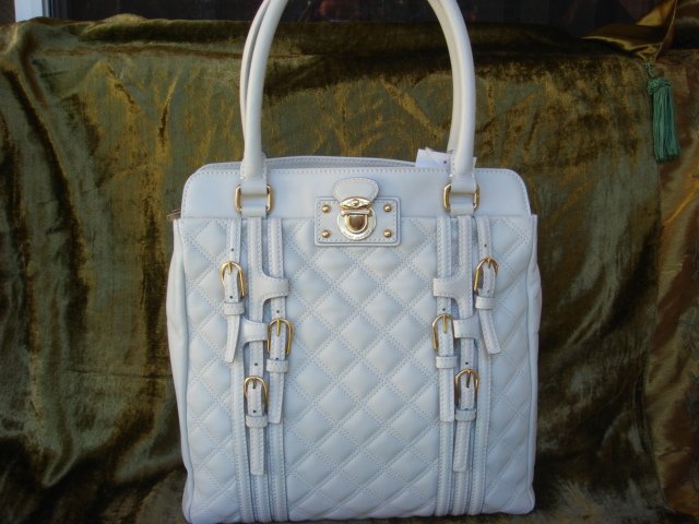 Marc Jacobs Maiden White Quilted Leather $1300++