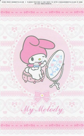 My Melody Lace Memo Sheets