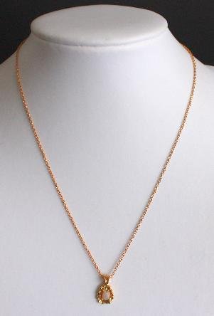 Vintage Genuine Opal Necklace/Pendant