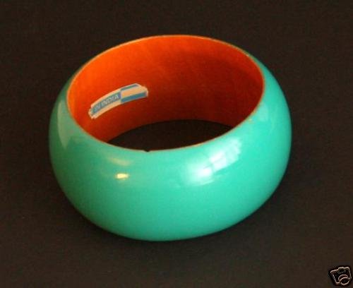 Vintage Green Super Chunky Bangle Bracelet India