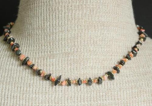Vintage Corral Hematite Necklace Cute!