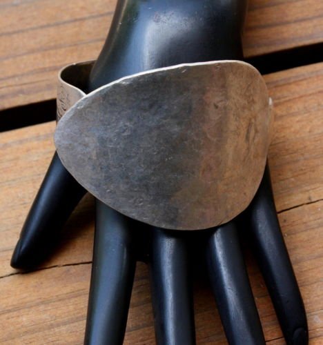 Vintage Unique A.E Warner Chunky Spoon Bracelet