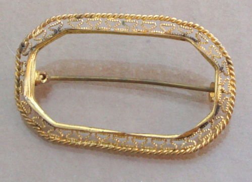 Vintage Antique Art Deco Pin Brooch