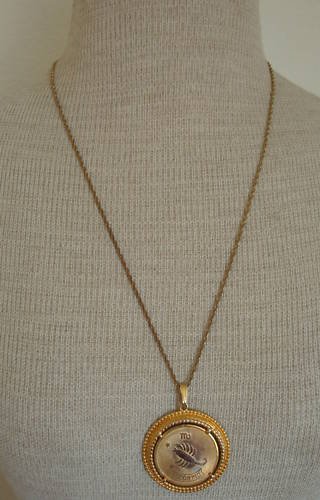 Cute Vintage Zodiac Star Sign Scorpio Necklace Pendant