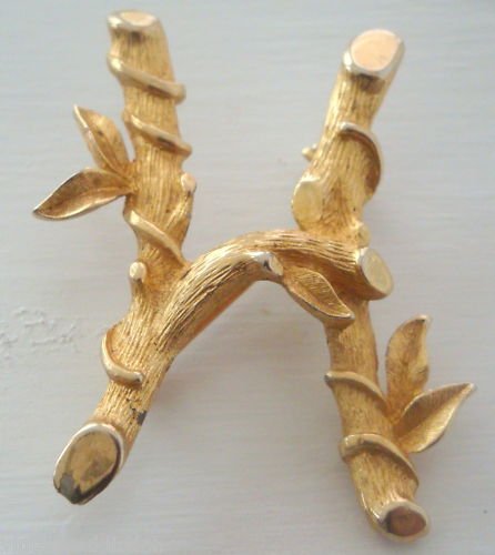 Vintage Initial H Sarah Cov Pin Brooch
