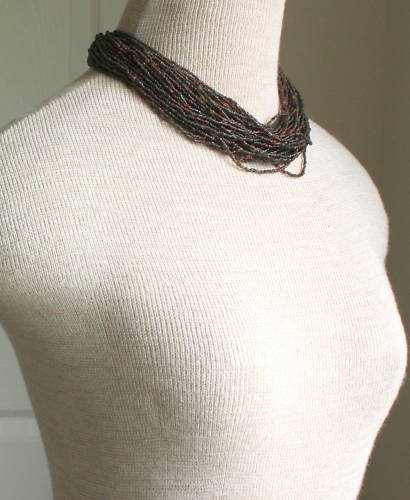 Vintage Sophisticated Multi strands Necklace Japan