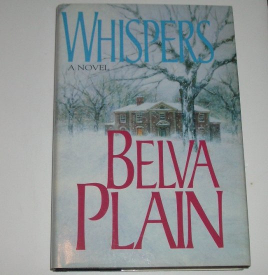 whispers by belva plain hardcover dust jacket 1993 whispers by belva plain hardcover dust jacket 1993