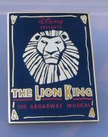 The Lion King Broadway Musical Pin disney