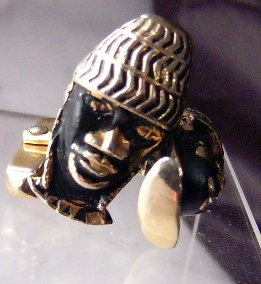 Swank African Cufflinks cuff links TLC Vintage