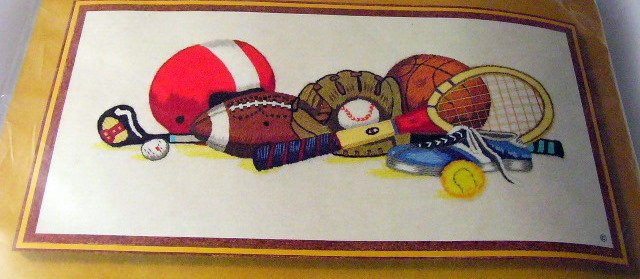 Garrish Sunset Crewel Kit Sports football soccer baseball
