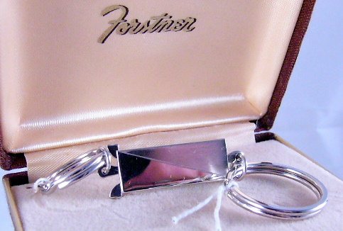 Vintage Forstner New Double Valet Key Chain