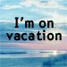 On Vacation