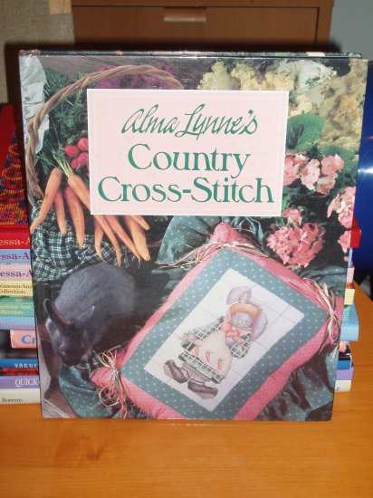 OOP Alma Lynne's - Country Cross - Stitch HC Book