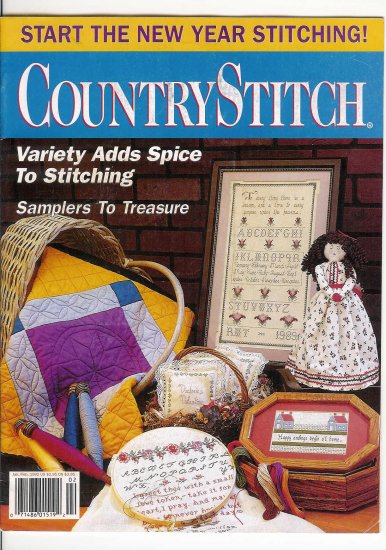 Country Stitch Jan/Feb 92' Magazine