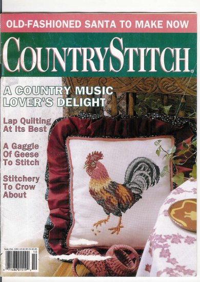 Country Stitch Sep/Oct 91' Magazine