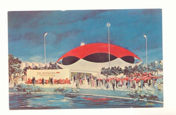 NEW YORK WORLD'S FAIR THE TRIUMPH OF MAN POSTCARD #190