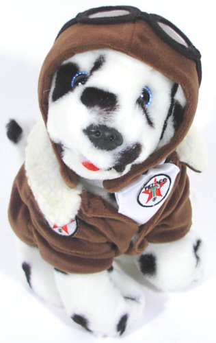 Texaco Ace Pilot Plush Dog