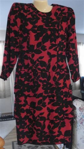Red And Black Dress By Maggie London