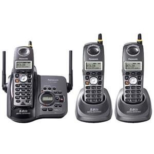 Panasonic 5.8ghz Cordless Telephone (kxtg5633bp)