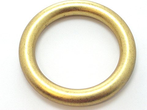 RETRO GOLD TONE BANGLE BRACELET