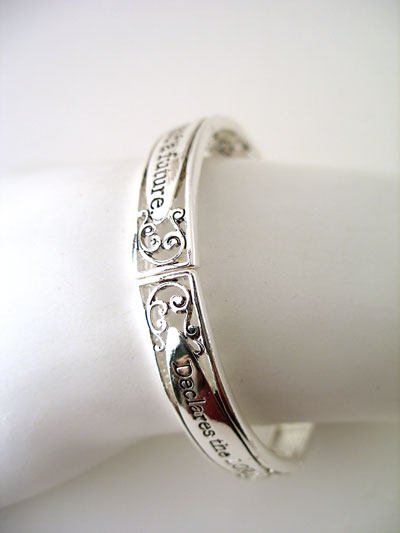 RELIGIOUS JEREMIAH 29:11 DECLARES THE LORD GOD WORD INSPIRATIONAL BRACELET