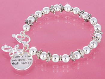 RELIGIOUS ETERNITY IS NOT ENOUGH TO GIVE GOD HIS PRAISE BRACELET